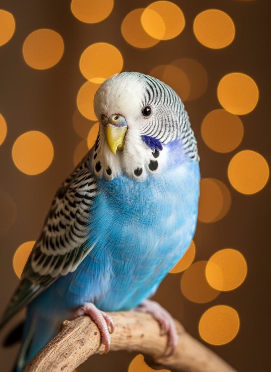 Budgerigar (Budgie) parrot portrait